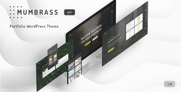 Mumbrass – 全屏个人作品集 WordPress 主题