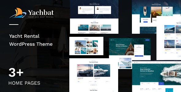 Yachbat – 游艇和船只租赁WordPress主题