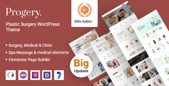 Progery – 整形外科 WordPress 主题 + RTL