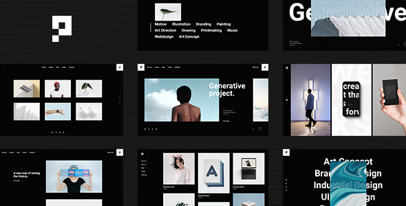 Pearce – 投资组合 WordPress 主题