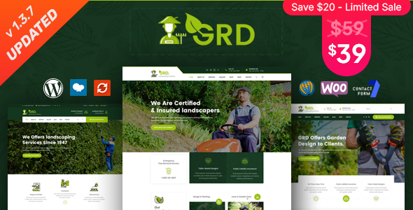GRD – 园艺和园林绿化 WordPress 主题