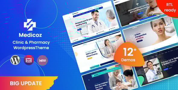 Medicoz – 诊所和药房WordPress主题