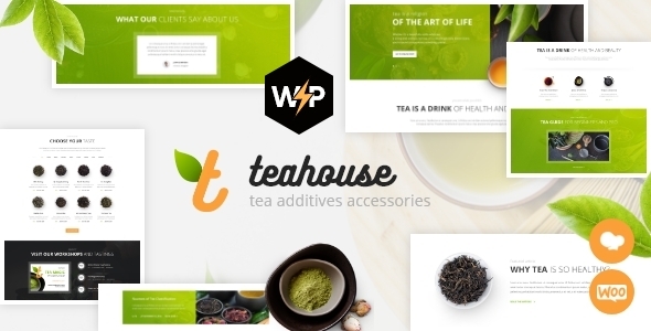茶馆 |茶店和咖啡店 WordPress 主题