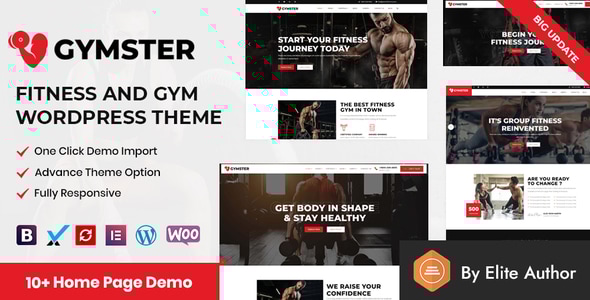 Gymster – 健身和健身房 WordPress 主题