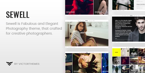 Sewell – 摄影 WordPress 主题