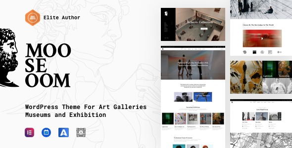 Mooseoom – 艺术画廊、博物馆和展览 WordPress