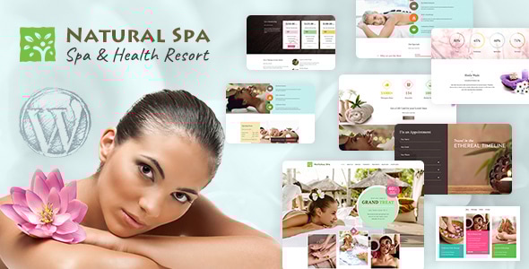 Natural Spa – 按摩预订 WordPress 主题