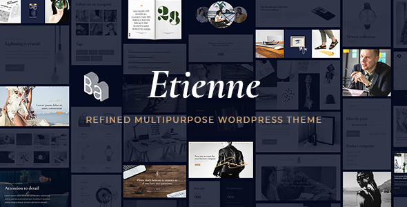 Etienne – 商业 WordPress 主题