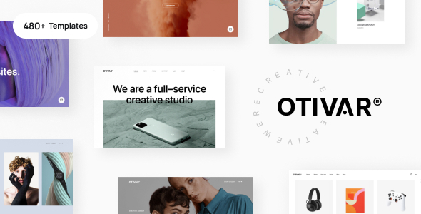 Otivar – 创意作品集 WordPress 主题