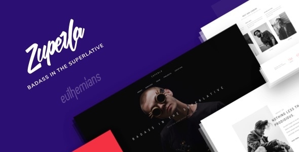 Zuperla – 创意多用途 WordPress 主题