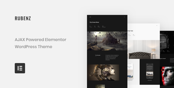 Rubenz – Creative Portfolio AJAX WordPress 主题