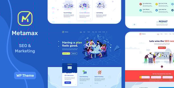 MetaMax – SEO 和营销 WordPress 主题