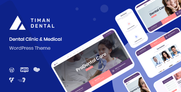 Timan – 牙科诊所 WordPress 主题