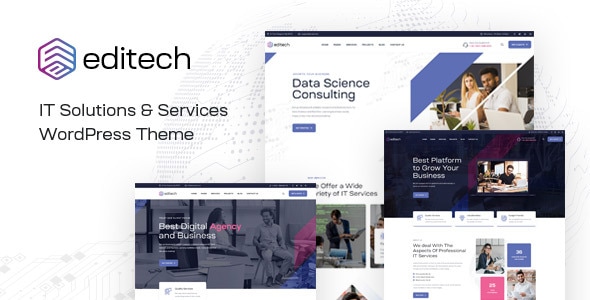 Editech – 企业业务 WordPress 主题