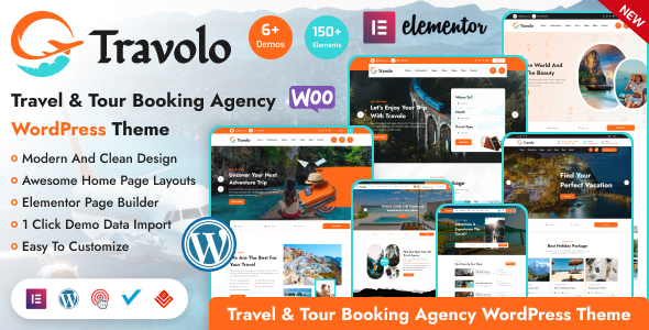 Travolo – 旅行社和旅游预订WordPress主题