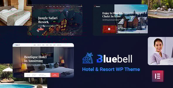 Bluebell – 酒店和度假村WordPress主题