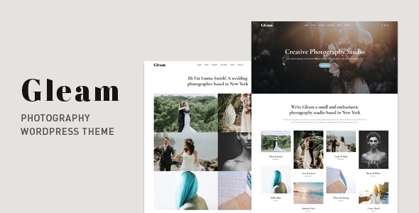 Gleam – 作品集摄影 WordPress 主题