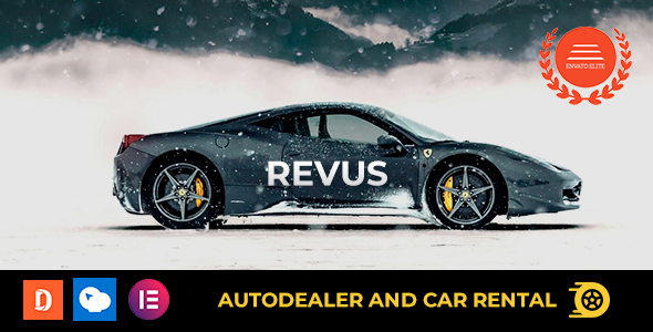 Revus – 汽车和汽车租赁WordPress主题