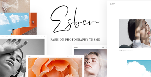 Esben – 优雅的时尚摄影 WordPress 主题