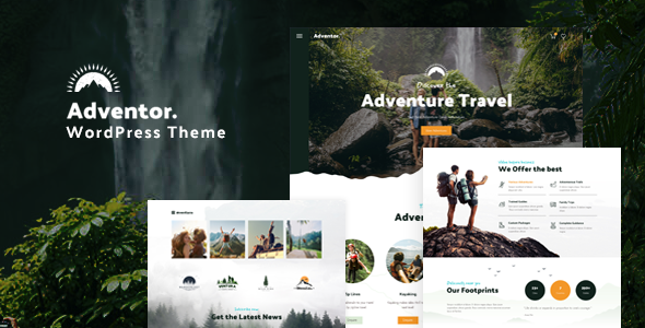 Adventor – 旅游冒险，旅游 WordPress 主题