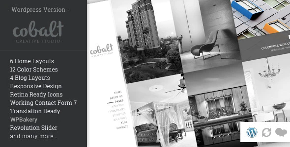 Cobalt – 响应式建筑师和创意人员WP主题