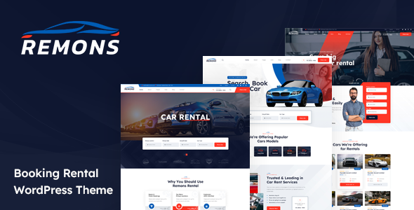 Remons – 预订租赁主题 WordPress