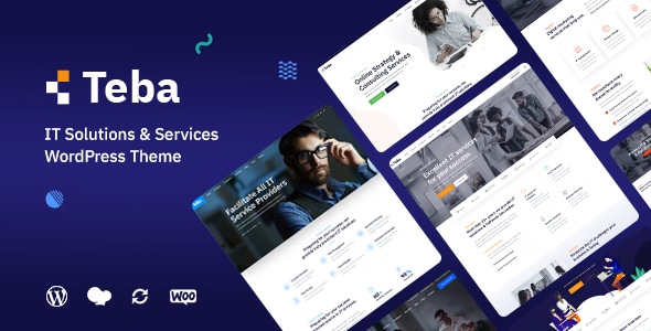Teba – IT解决方案和服务WordPress主题