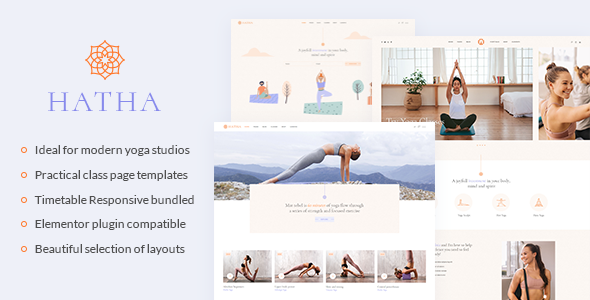 Hatha – 瑜伽 WordPress 主题