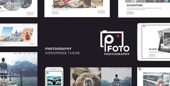 Foto – 摄影师的摄影 WordPress 主题