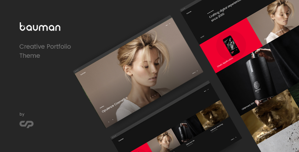 Bauman – Creative Portfolio WordPress 主题