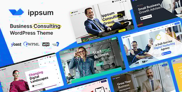 Ippsum – 商业咨询 WordPress 主题