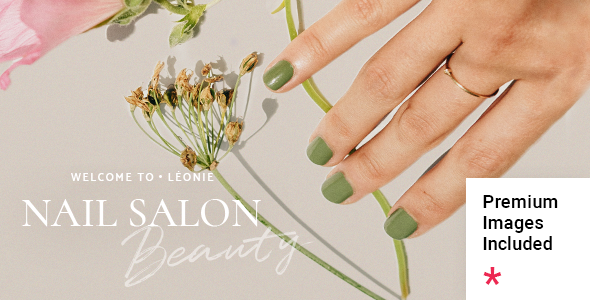 Léonie – 美甲和美容院 WordPress 主题