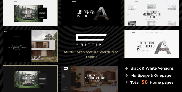 Mrittik – 建筑室内设计主题