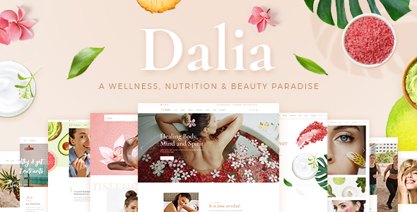 Dalia – 现代健康与化妆品WordPress主题