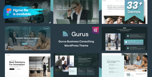 Gurus – 商业咨询 WordPress 主题