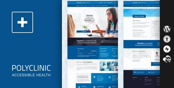 Polyclinic – 无障碍医疗 WordPress 主题