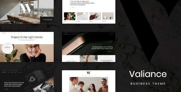 Valiance – 商业咨询 WordPress 主题