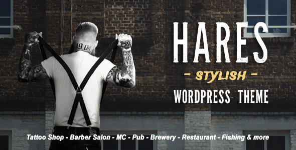 Hares – 时尚的 WordPress 主题