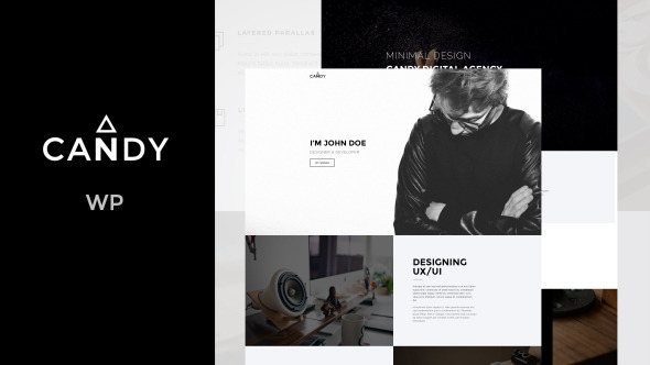 Candy | One  Multi Page WordPress Theme