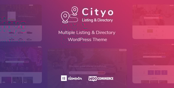 Cityo – 多列表目录 WordPress 主题