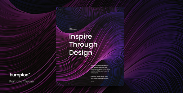 Humpton – Creative Portfolio WordPress Theme