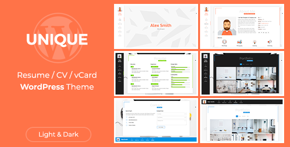 Resume / CV/ vCard