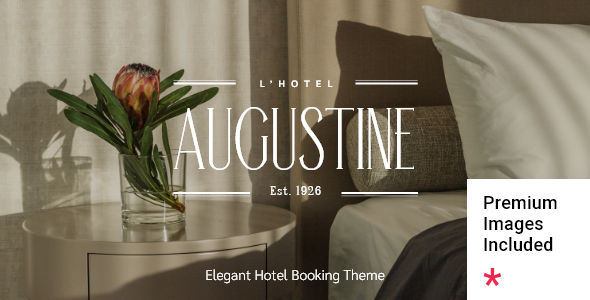 Augustine – Hotel Booking WordPress Theme