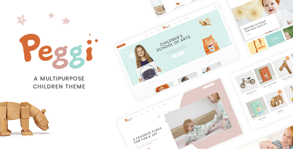 Peggi – 多用途儿童 WordPress 主题