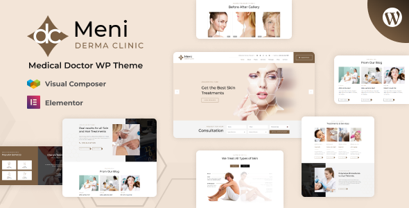Meni – 医生 WordPress 主题