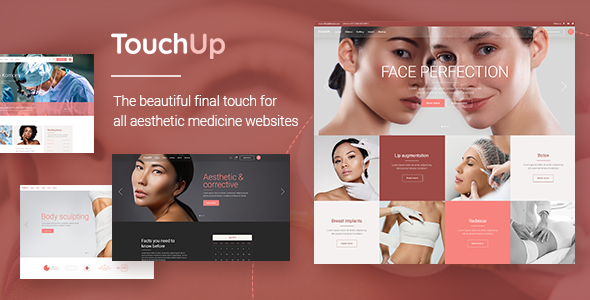 TouchUp – 美容整形外科 WordPress 主题