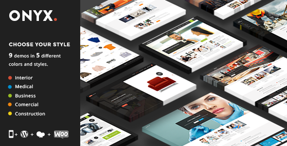 Onyx – Multi-Concept Business WordPress Theme