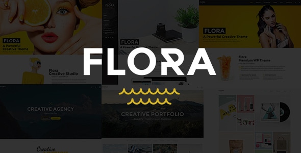 Flora – 响应式创意 WordPress 主题