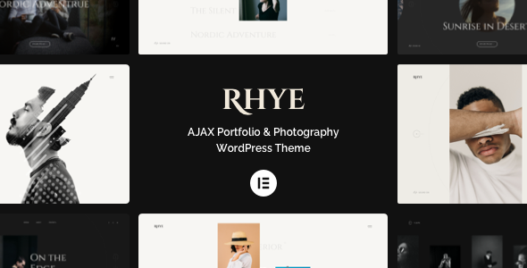 Rhye – AJAX Portfolio WordPress 主题