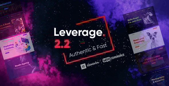 Leverage – 创意机构和数字机构 WordPress 主题